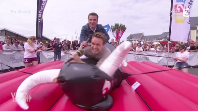 Cyril et Laurent font du rodéo ! Zapping People du 05072016 par lezapping