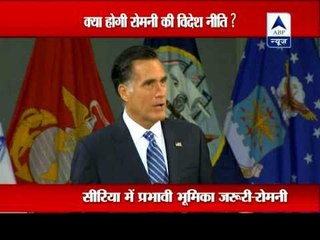 Télécharger la video: Mitt Romney attacks Barack Obama`s Middle East policy