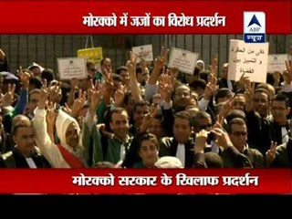 Moroccan judges demonstrate for more independence