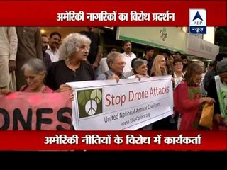 Americans protest Drone strikes in Pakistan