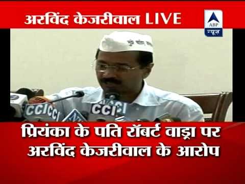 Robert Vadra and DLF accused of illicit links by Arvind Kejriwal