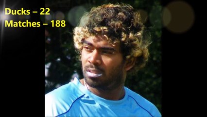 Top 10 Players With Most Ducks in ODIs (One Day Internationals)