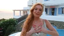 Bodrum- ABD Li Yıldız Lindsay Lohan Doğum Günü Kutlaması