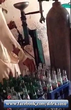 Fake Pepsi Bottles Are Being Filled In A House