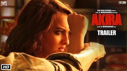 Akira - Official Trailer - Sonakshi Sinha - A.R. Murugadoss - Releasing 2nd September 2016