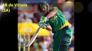 Top 10 Six Hitters in the History of ODIs (One Day Internationals)
