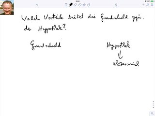Welche Vorteile bietet die Grundschuld ggü der Hypothek?
