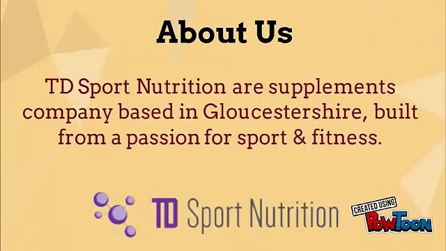 Pre-workout Nutrition Products By TD Sport Nutrition