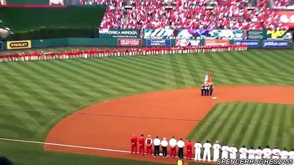 C-17 Globmaster Flyby over Angel Stadium of Anaheim 2012