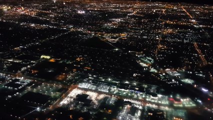 Voler au-dessus des feux d'artifices de Las Vegas un 4 juillet