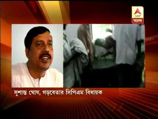 Sushanta reacts as TMC supporters allegedly attack home of a CPM leader at Garbeta