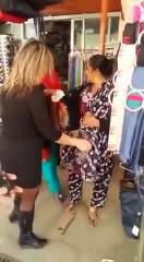 Western Girl Catches Indian Women Thives Red Handed