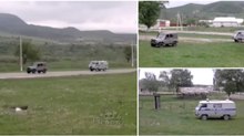 As vantagens de se ter um 4x4 na Rússia quando se foge da polícia...