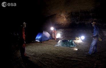 CAVES 2016: Campsite setup