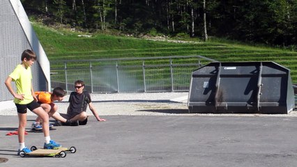Travail d'équilibration - Stage à Planica // Programme National Jeunes de la commission Saut et Combiné Nordique