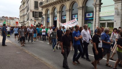 Bayonne : manifestation contre la loi travail