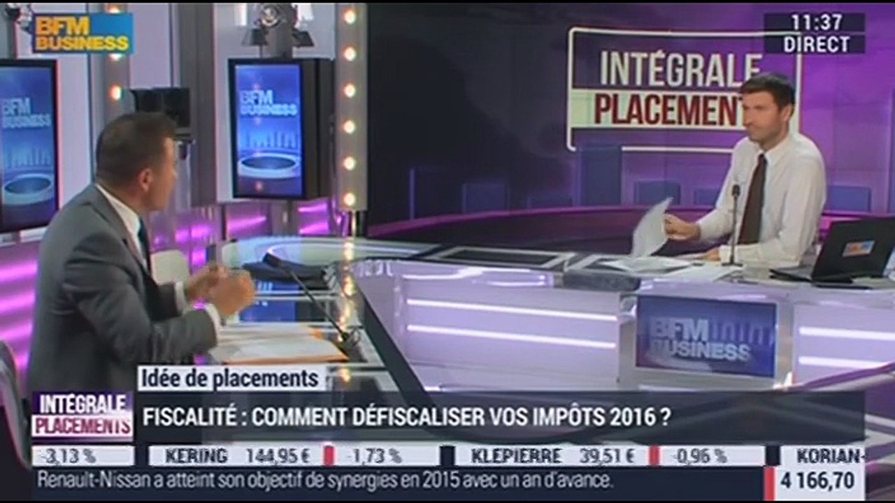 Idées de placements: Comment défiscaliser vos impôts 2016 ? - 05/07