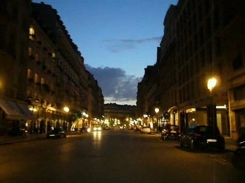 Paris 1er et 2eme rue Castiglione et rue de la Paix