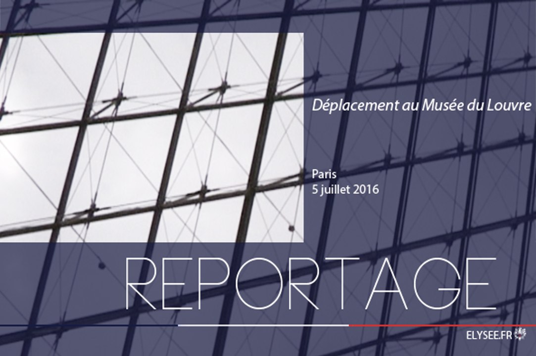 [REPORTAGE] Inauguration des chantiers « Pyramide » et « Sully » au musée du Louvre