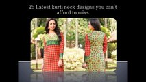 25 Latest neck designs for kurtis 2016
