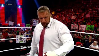 Wrestlemania 29 - Triple H vs Brock Lesnar Promo