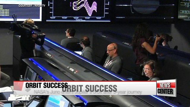 NASA's JUNO spacecraft enters Jupiter's orbit