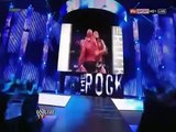 The Rock Return At RAW 1000 7/23/2012