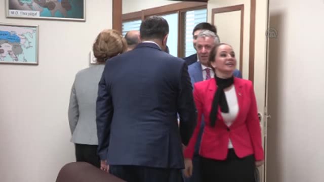 Siyasi Partilerde Bayramlaşma - CHP Heyeti, MHP'yi Ziyaret Etti