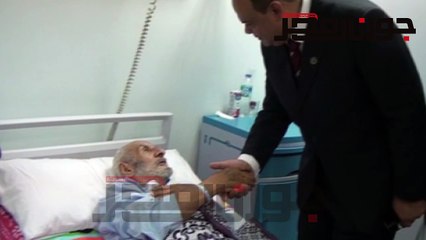 محافظ مطروح يقدم التهنئة للمرضى بالمستشفي العام بمناسبة عيد الفطر المبارك