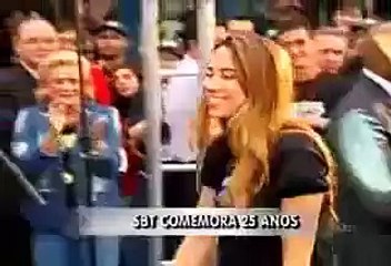 Silvio Santos SBT Patricia ora em festa 25 anos