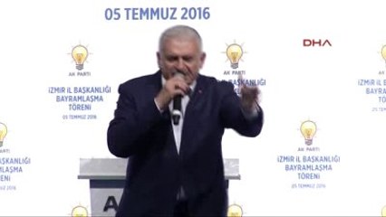 İzmir- Başbakan Yıldırım, AK Parti İl Başkanlığı'nın Bayramlaşma Töreninde Konuştu 2
