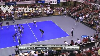 Texas vs Florida Volleyball 2012 [Set 3 Part 1]