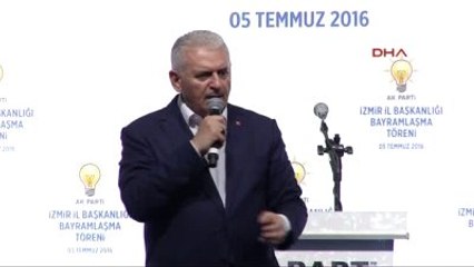 İzmir- Başbakan Yıldırım, AK Parti İl Başkanlığı'nın Bayramlaşma Töreninde Konuştu 5