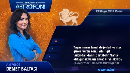 ASLAN günlük yorumu 13 Mayıs 2016 Cuma