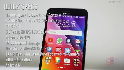 Asus Zenfone Max (2016) Budget Smartphone Review-Trendviralvideos