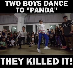 ces des tuerie ces deux gars avec leur danse