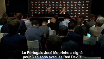 Mourinho: je suis agressif et je veux tout gagner à ManUnited