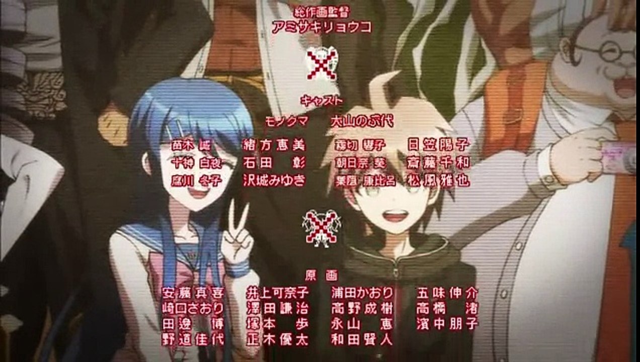 Dangan Ronpa The Animation Ending Episode 10