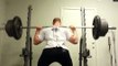 High-bar squat 155 kg x 5 (2014 12 26)