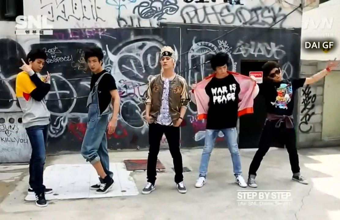 SNL Korea con MBLAQ - Step By Step [Sub español]