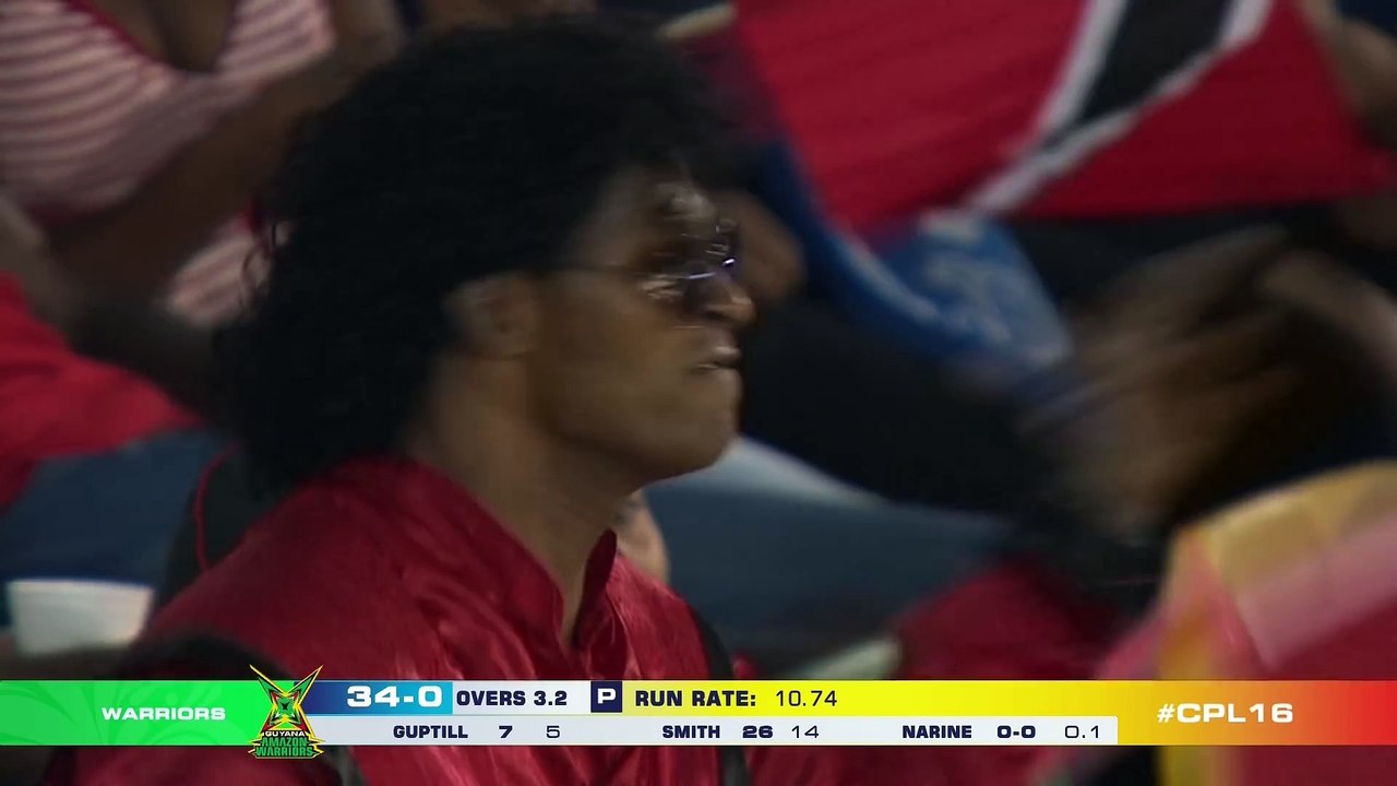Michael Jackson enjoying CPL 2016!