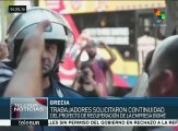 Grecia: obreros piden al Estado impulsar empresa que ellos recuperaron