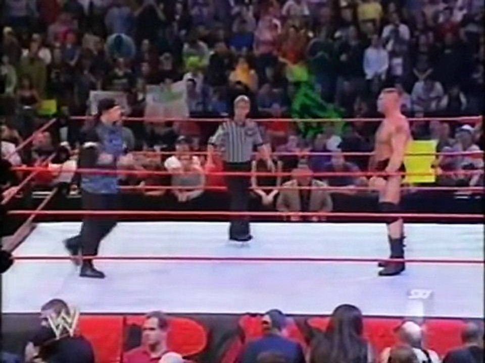 Brock Lesnar vs Bubba Ray Dudley WWE Raw May 27 2002