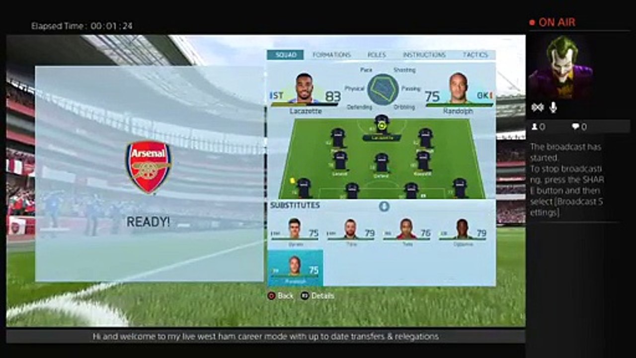 Fifa up to date transfers & promotions  Live west ham career mode (24)