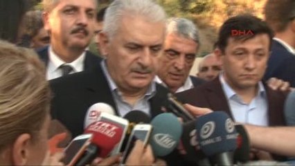 İzmir Başbakan Yıldırım, Düşen Helikoptere İlişkin Açıklama Yaptı 3