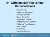 Self-Publishing Tutorial: The Top 10 Things You Should Know about Self-Publishing Your Book.