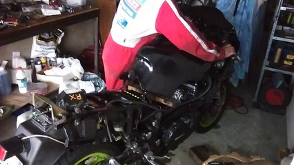 Premiers battement de coeur d'un GPZ 1000 RX