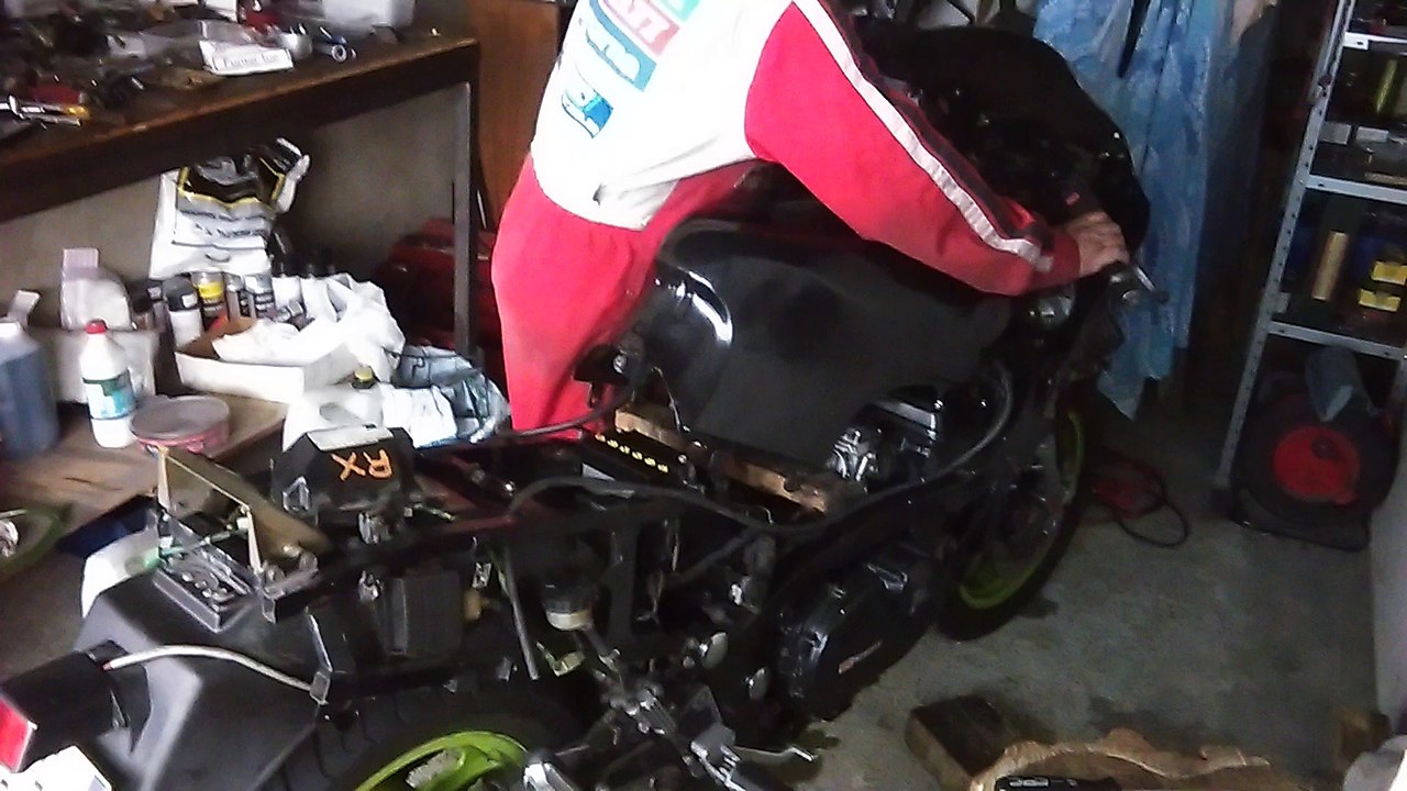 Premiers battement de coeur d'un GPZ 1000 RX