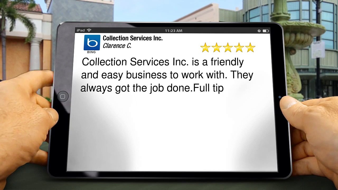 Collection Services Inc. Pensacola Superb 5 Star Review by Clarence C