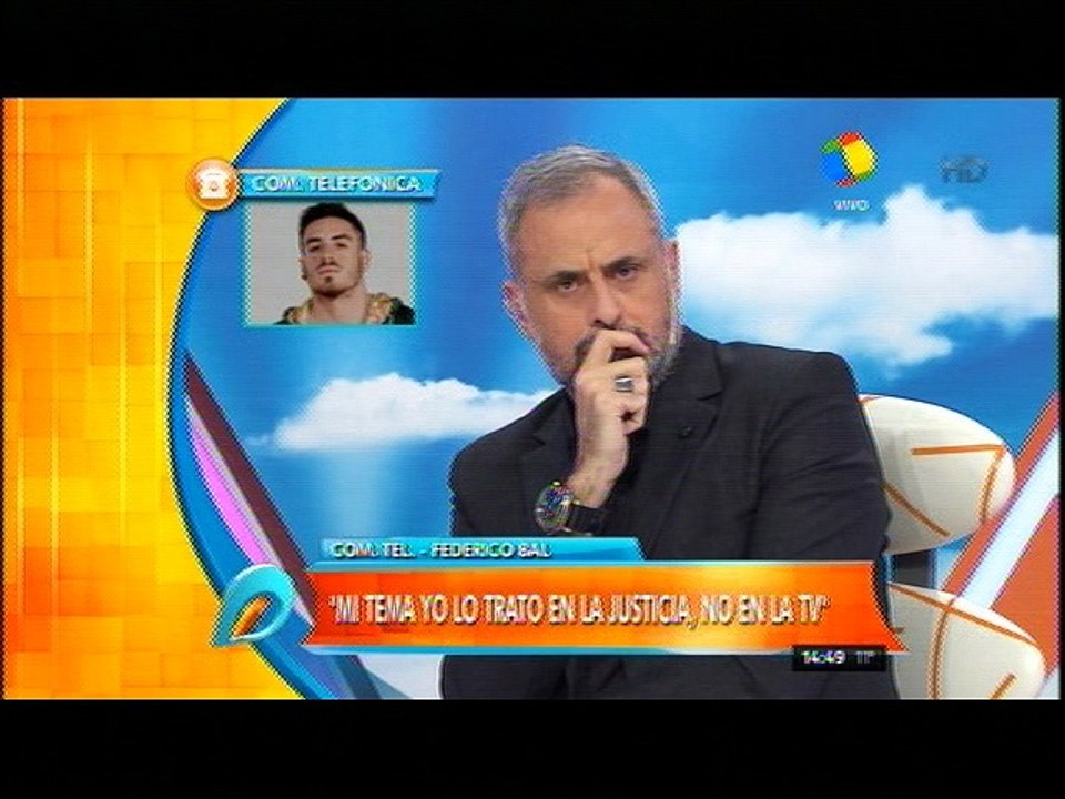 Fuerte cruce en Intrusos entre Fede Bal y Rial - 2